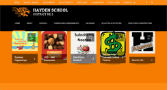 Desktop Screenshot of haydenschools.org